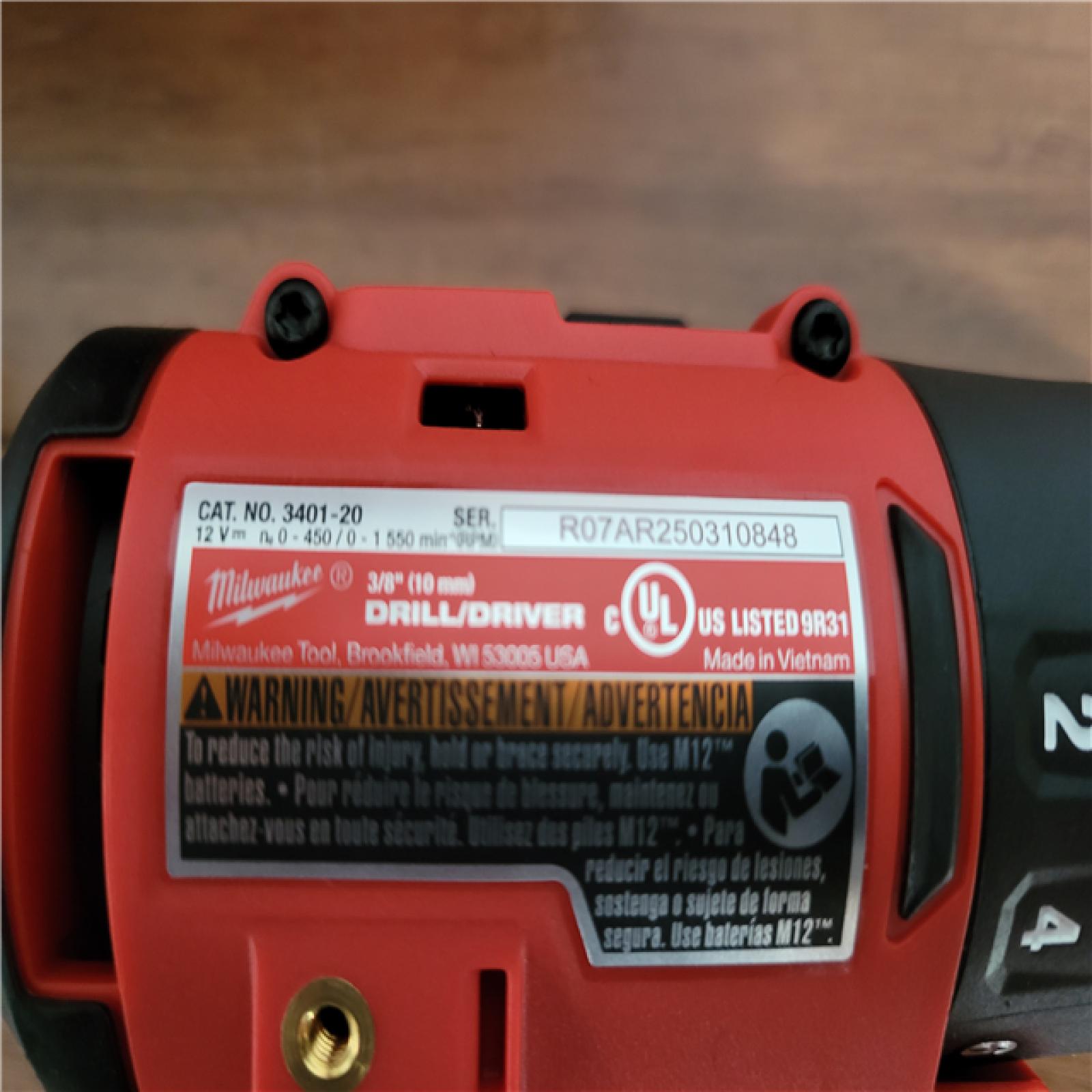 California NEW Milwaukee M12 Subcompact Brushless 2-Tool Combo Kit  Includes (2) Batteries  Charger & Bag