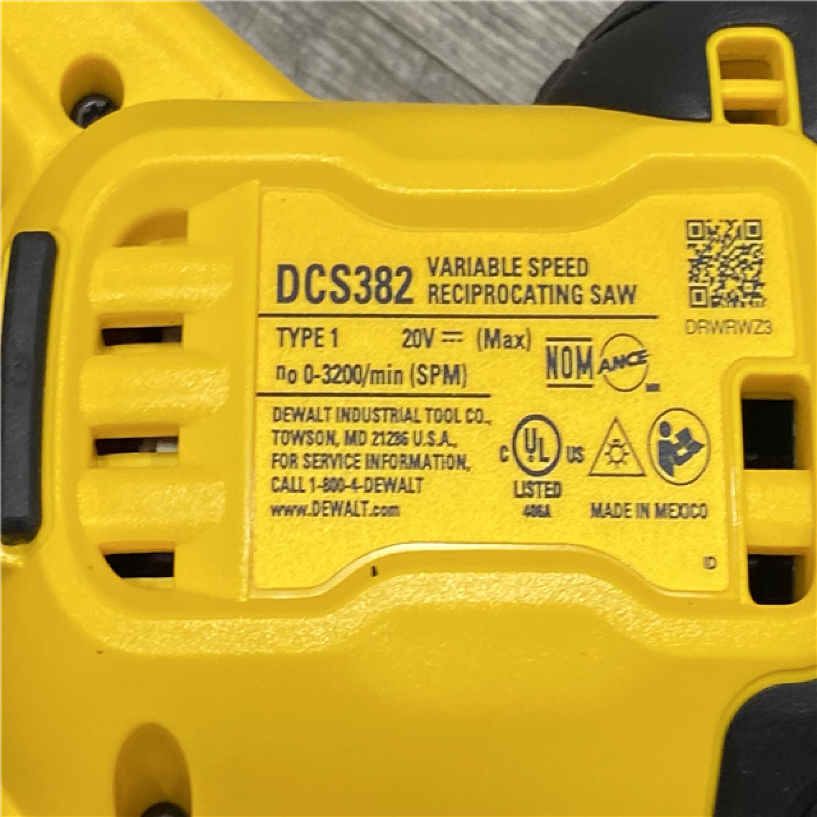 AS-IS DEWALT 20V MAX Cordless Brushless Reciprocating Saw (Tool Only)