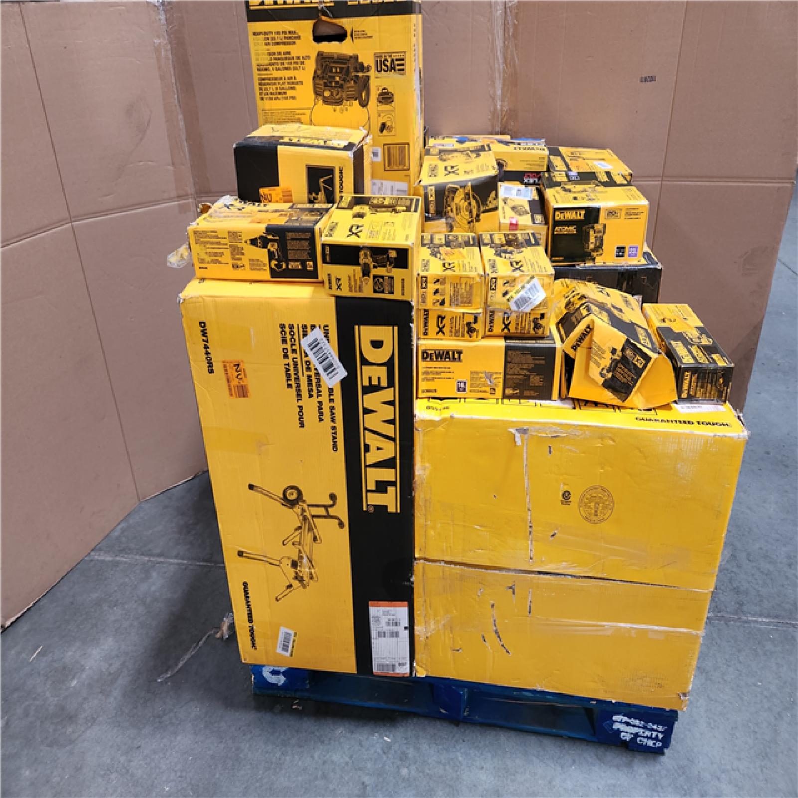 California DeWalt Tool Pallet: Appears in Excellent Condition