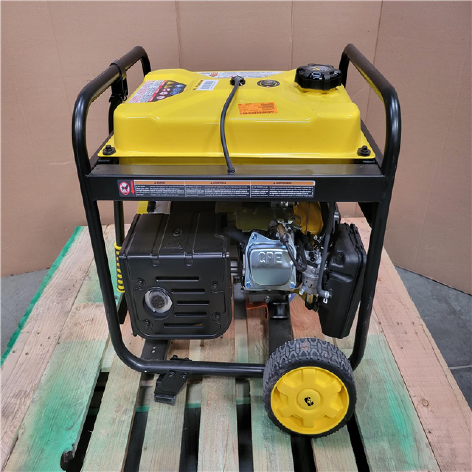 CALIFORNIA AS-IS CHAMPION PORTABLE GENERATOR