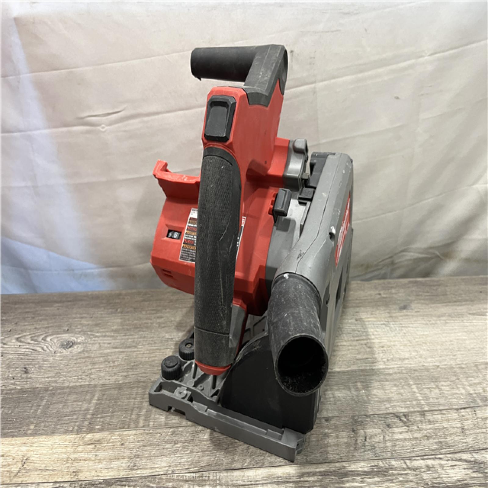 AS-IS Milwaukee FUEL 18V Lithium-Ion Cordless Brushless 6-1/2 in. Plunge Cut Track Saw (Tool-Only)