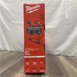 Milwaukee M12 12-Volt Lithium-Ion Brushless Cordless Subcompact Drill &Impact Driver Combo Kit