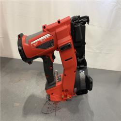 AS-IS - Milwaukee M18 FUEL 18-Volt Lithium-Ion Brushless Cordless Coil Roofing Nailer