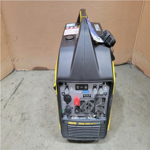 CALIFORNIA AS-IS CHAMPION 2500/1850-Watt Recoil Start Gasoline/Propane Powered Dual Fuel Inverter Generator with Quiet Technology and CO Shield