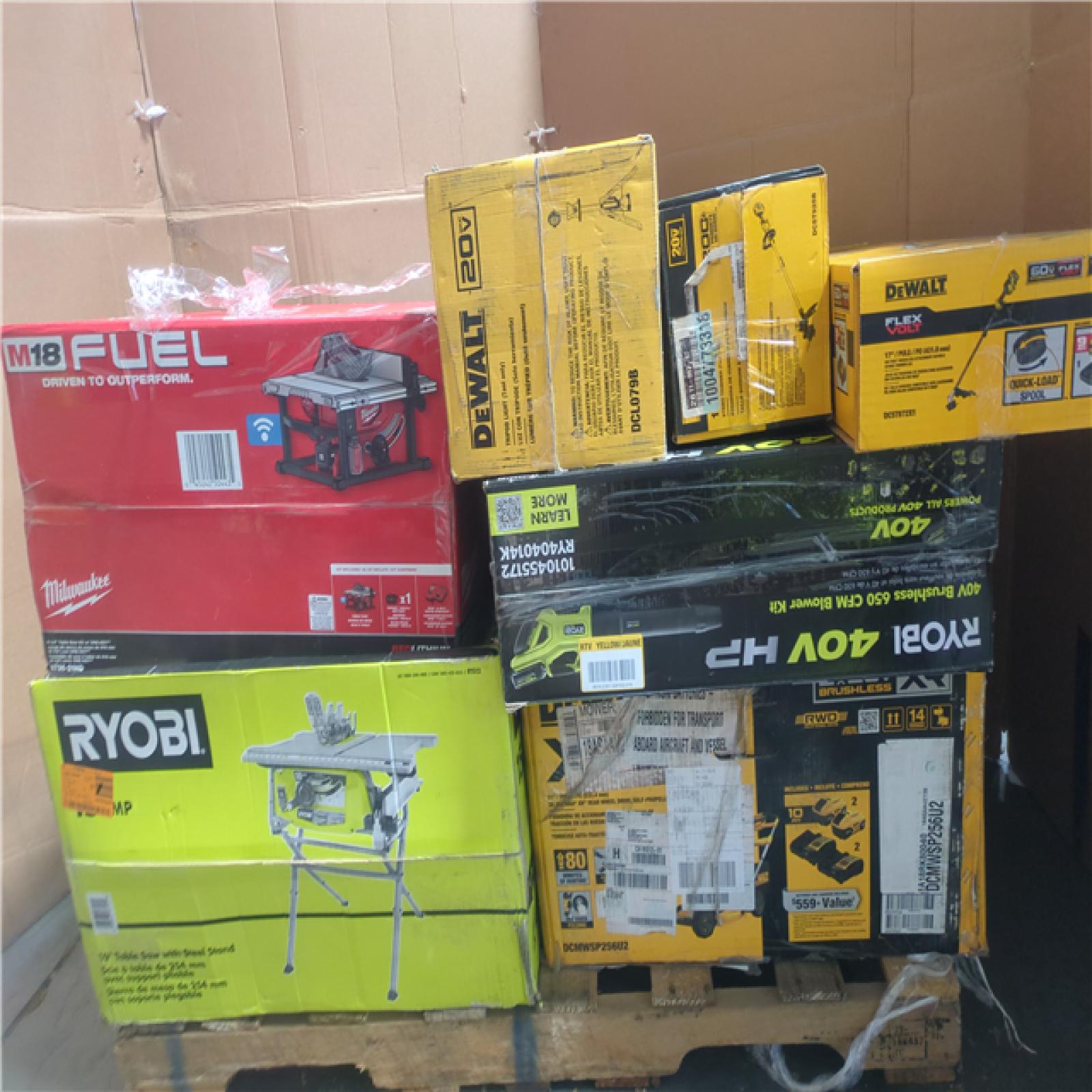 California AS-IS Tool Pallet