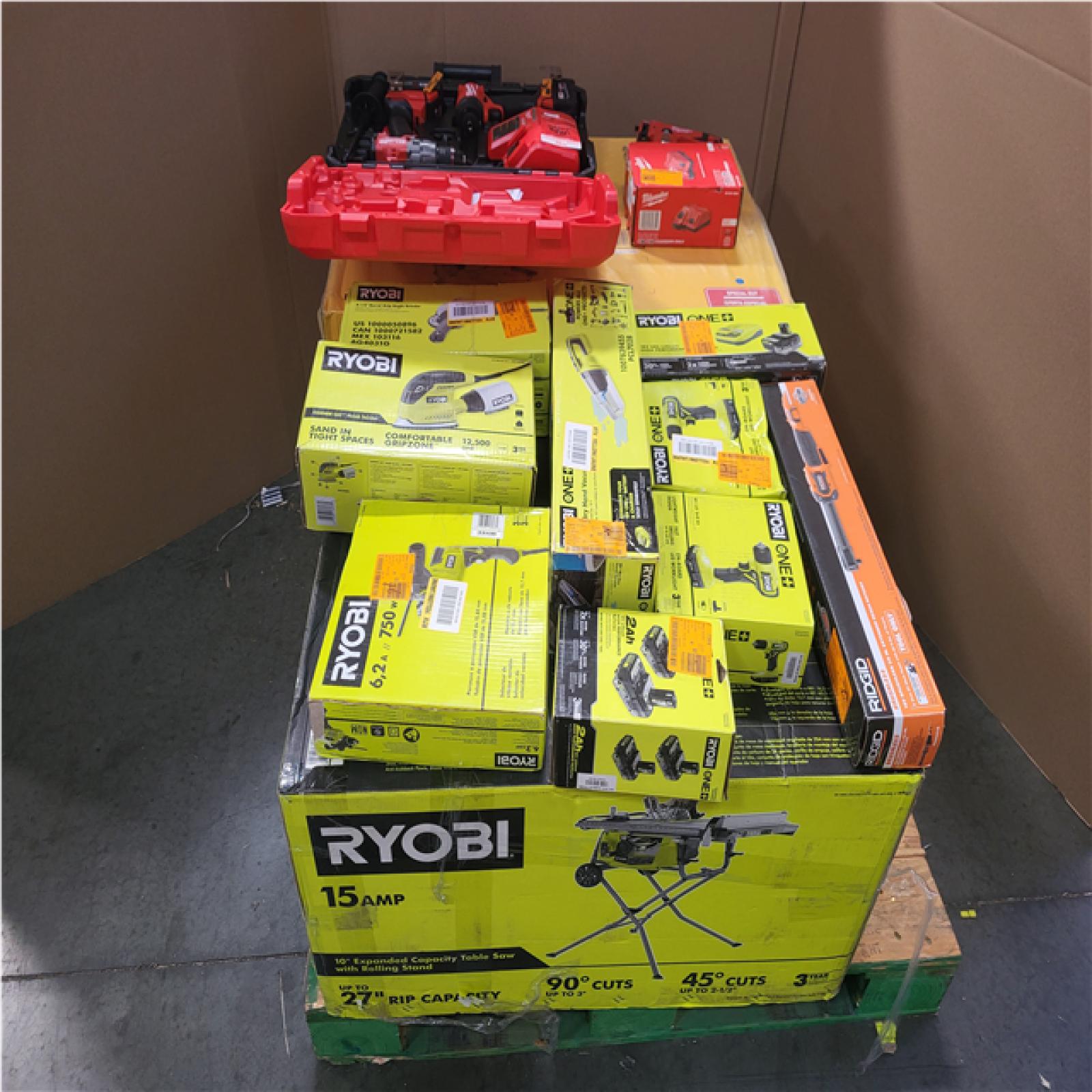 CALIFORNIA AS-IS TOOL PALLET