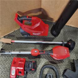 HOUSTON LOCATION - AS-IS (APPEARS LIKE NEW) Milwaukee M18 FUEL String Trimmer/Blower Combo Kit