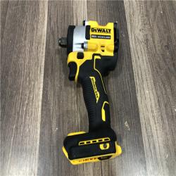 AS-IS DEWALT ATOMIC 20V MAX Cordless Brushless 1/2 in. Variable Speed Impact Wrench (Tool Only)