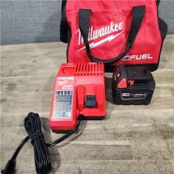 HOUSTON LOCATION - AS-IS Milwaukee M18 1/2 in. Cordless Brushless High Torque Impact Wrench Kit (Battery & Charger)