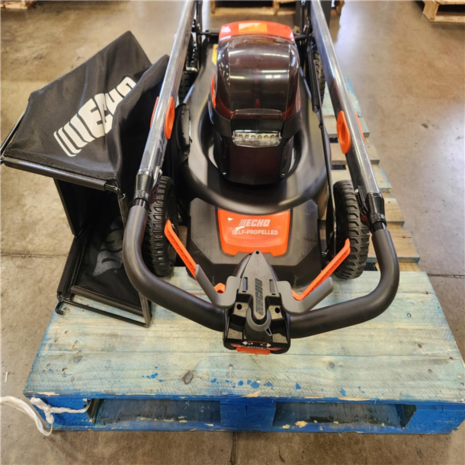 Phoenix ECHO 56V 21 in. Cordless Battery 3-in-1 Walk Behind Self-Propelled Lawn Mower w/ (2) 5Ah Batteries (NO Charger)