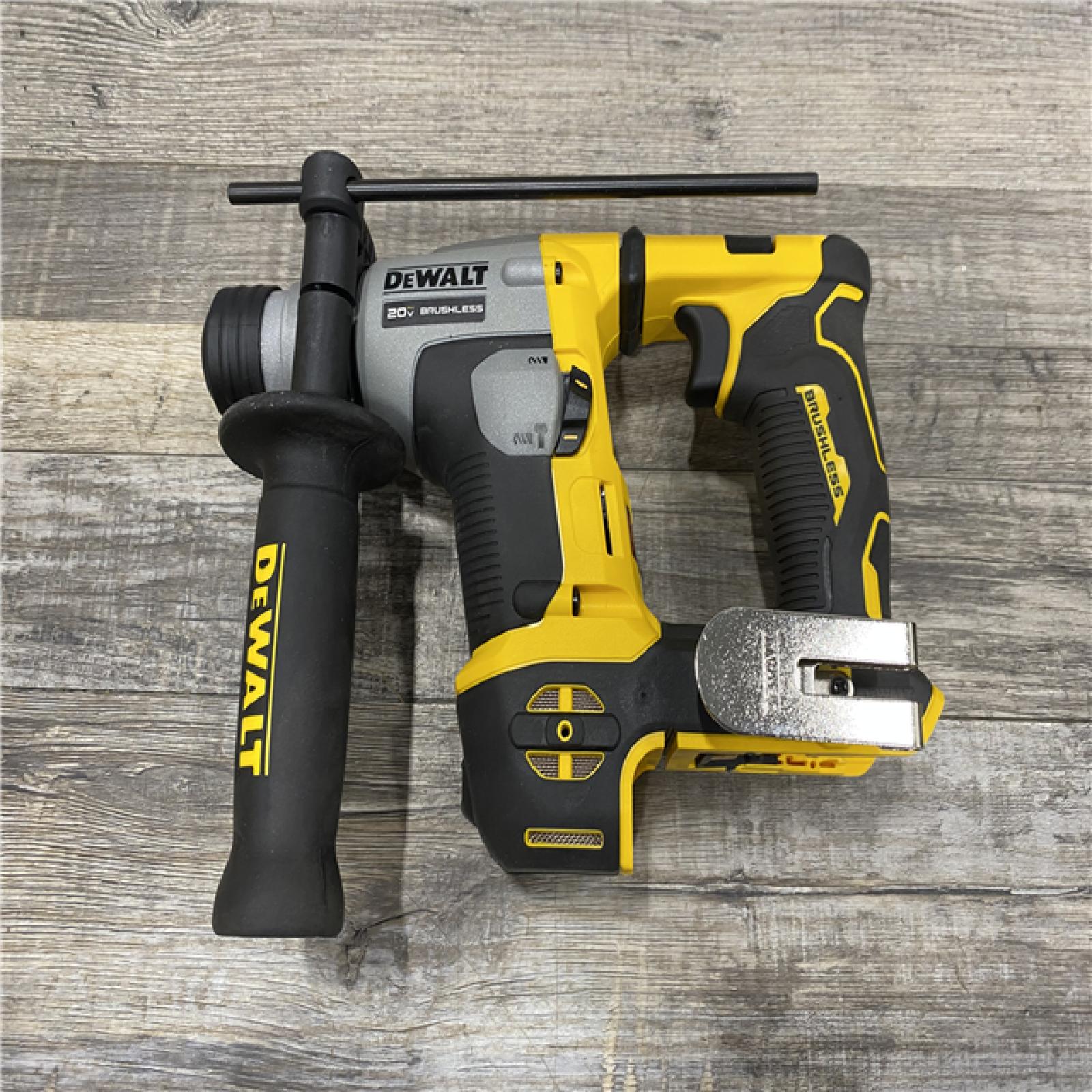 AS-IS DEWALT ATOMIC 20V MAX Cordless Brushless Ultra-Compact 5/8 in. SDS Plus Hammer Drill (Tool Only)