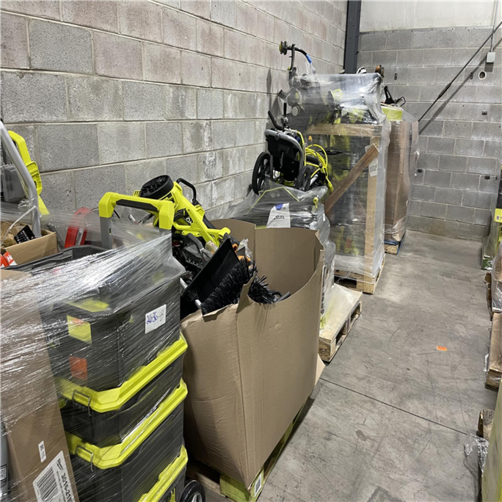 Pittston Location As-Is Power Tools Partial Truckload (13 pallets) 2636-B