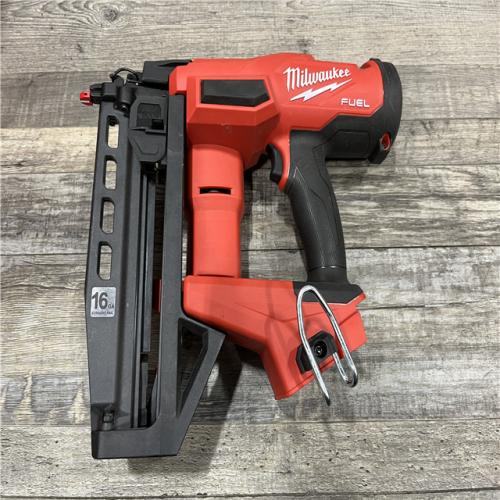 AS-IS Milwaukee FUEL 18-Volt Lithium-Ion Brushless Cordless Gen ll 16-Gauge Straight Finish Nailer (Tool Only)
