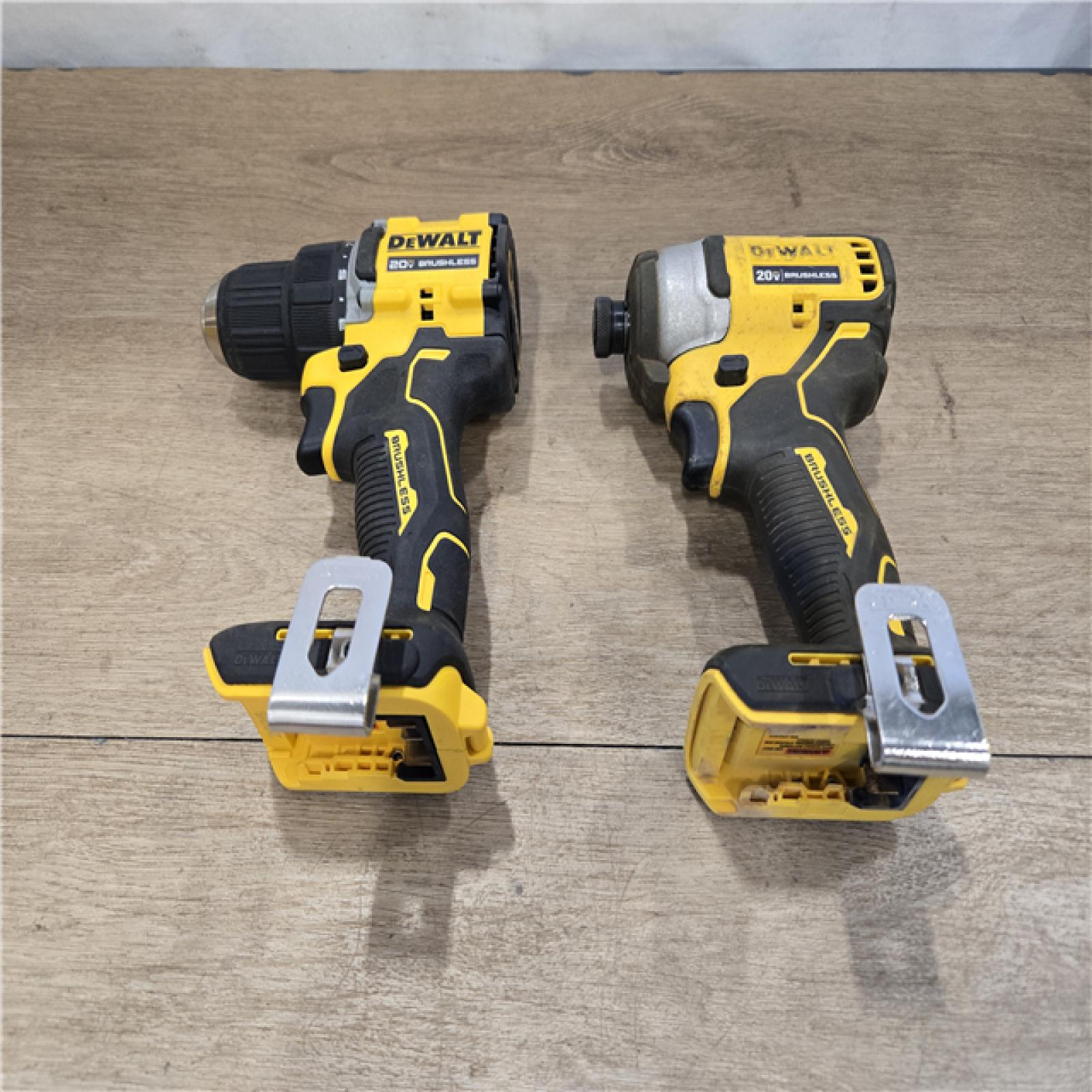 AS-IS DEWALT ATOMIC 20V MAX Cordless 2-Tool Combo Kit