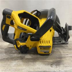 AS-IS DEWALT FLEXVOLT 60V MAX Cordless Brushless 7-1/4 in. Wormdrive Style Circular Saw (Tool Only)