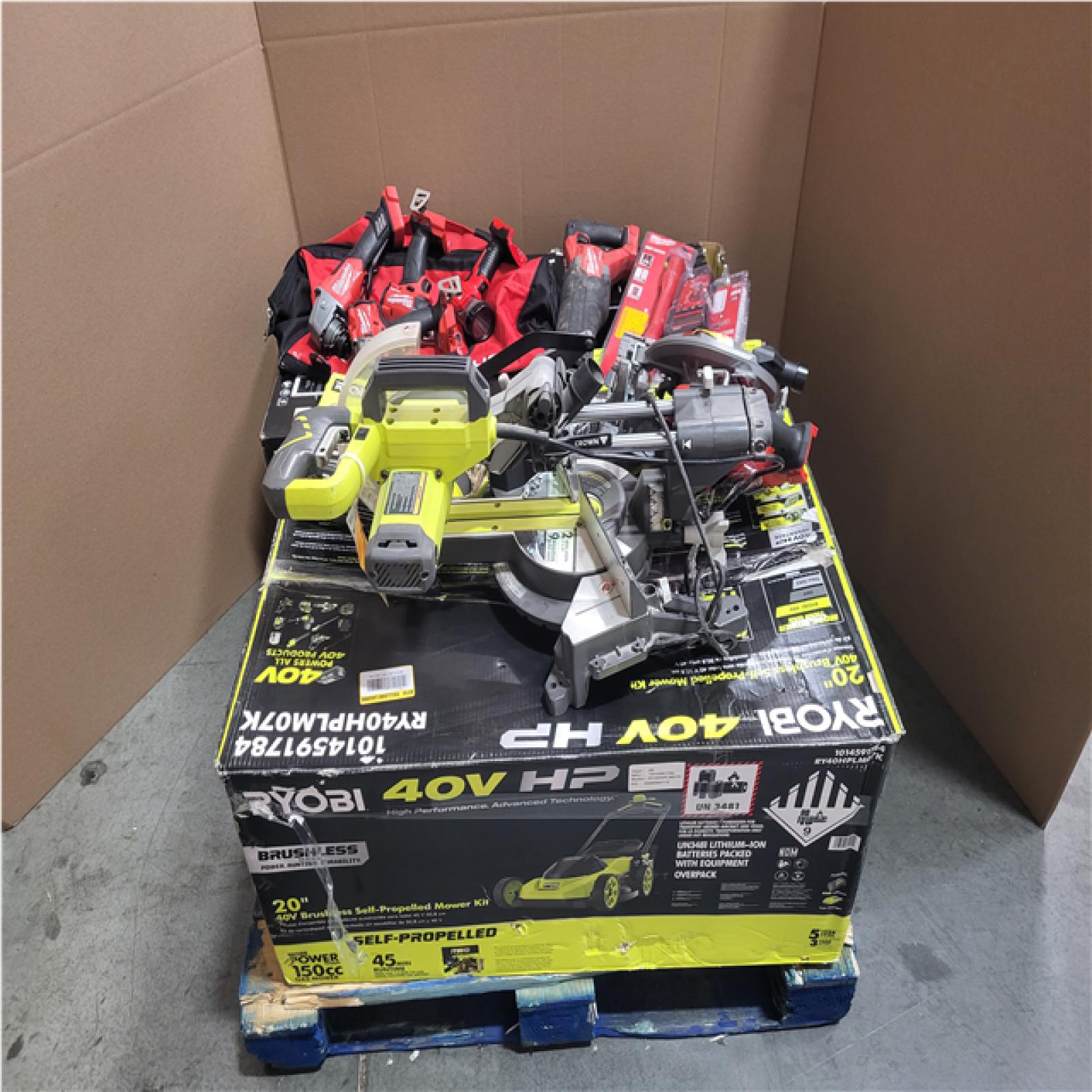 CALIFORNIA AS-IS TOOL PALLET