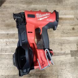HOUSTON LOCATION - AS-IS Milwaukee FUEL 18-Volt Lithium-Ion Brushless Cordless Coil Roofing Nailer (Tool Only)