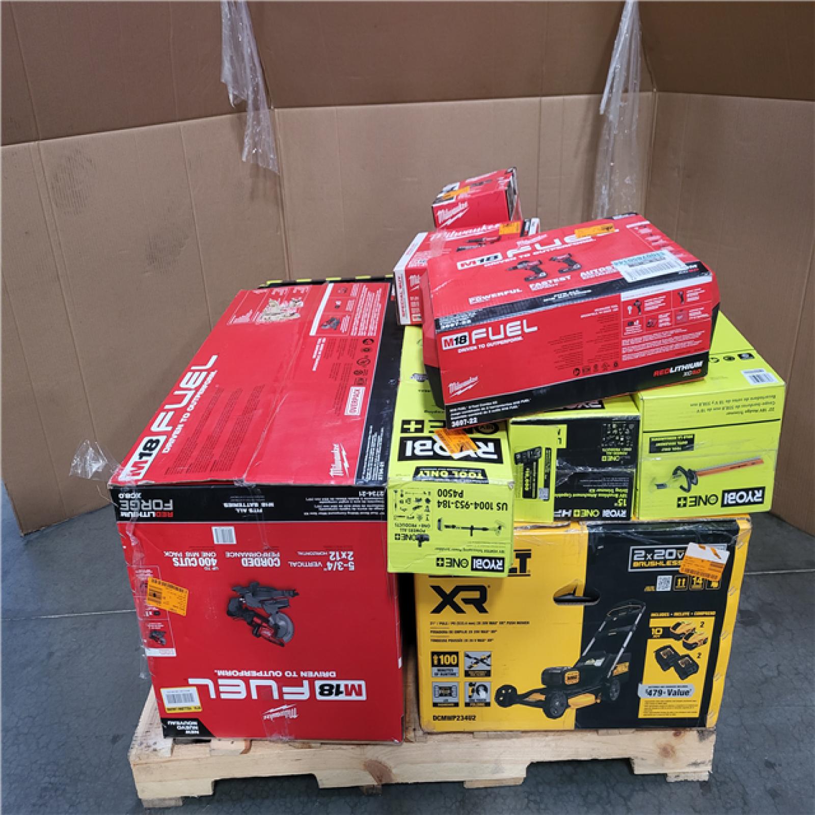 CALIFORNIA AS-IS TOOL PALLET