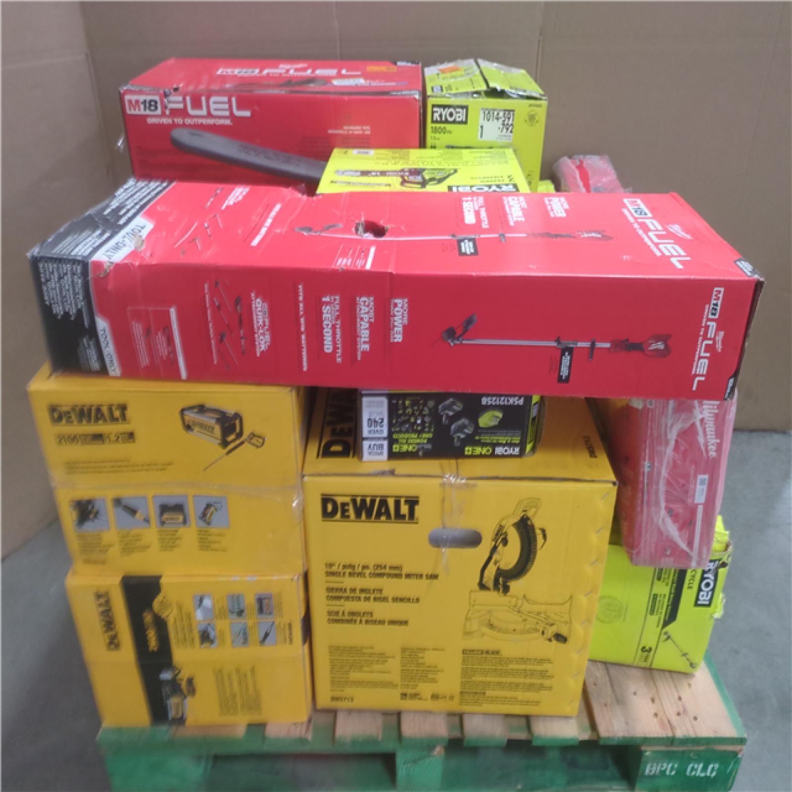 CALIFORNIA AS-IS TOOL PALLET