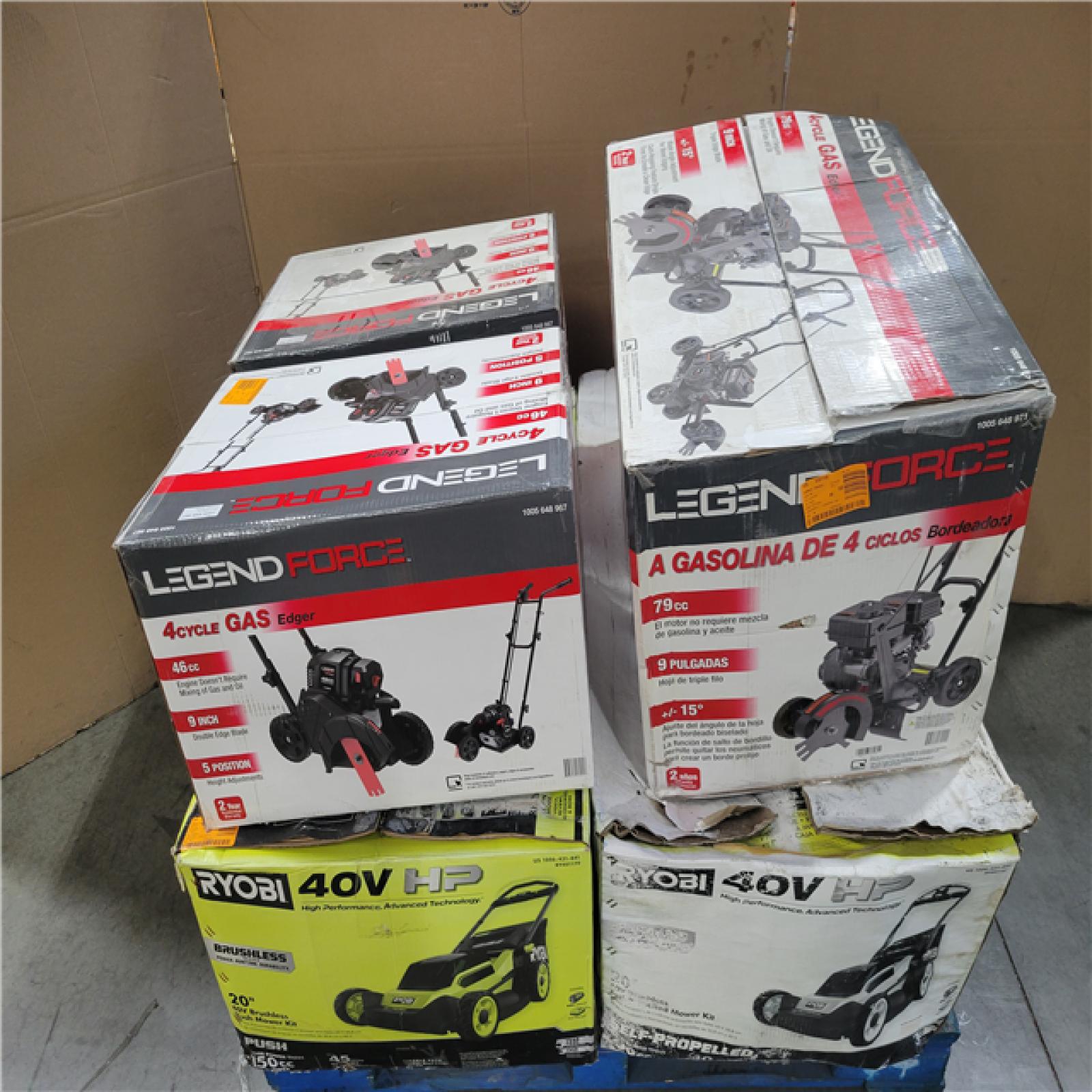 CALIFORNIA AS-IS OUTDOOR POWER EQUIPMENT
