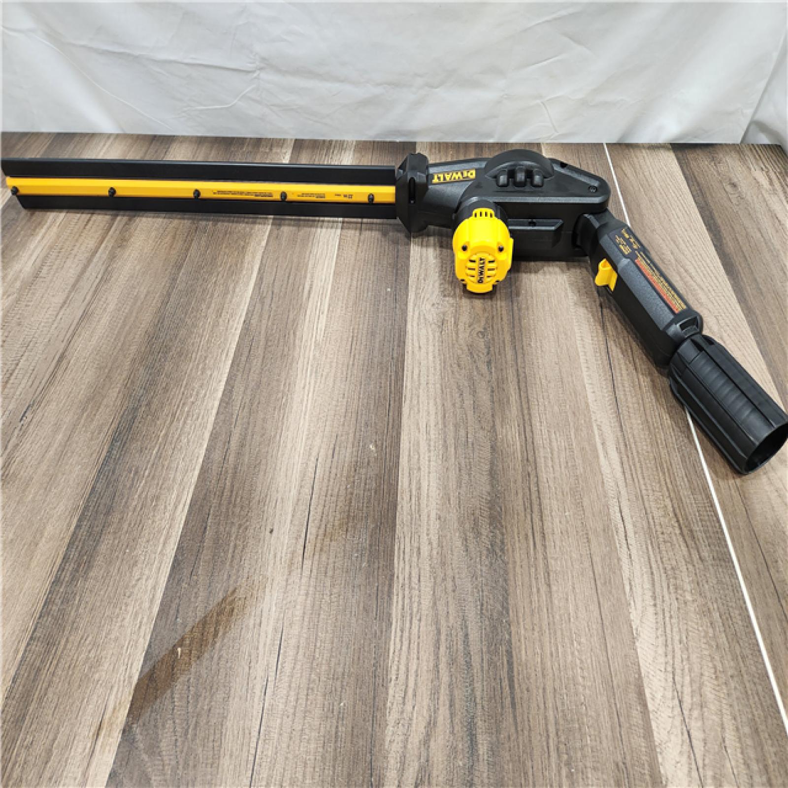 AS-IS DEWALT 20V MAX Cordless Battery Powered Pole Hedge Trimmer Head (Trimmer Head Only)