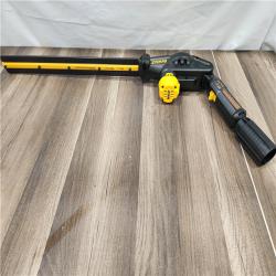 AS-IS DEWALT 20V MAX Cordless Battery Powered Pole Hedge Trimmer Head (Trimmer Head Only)