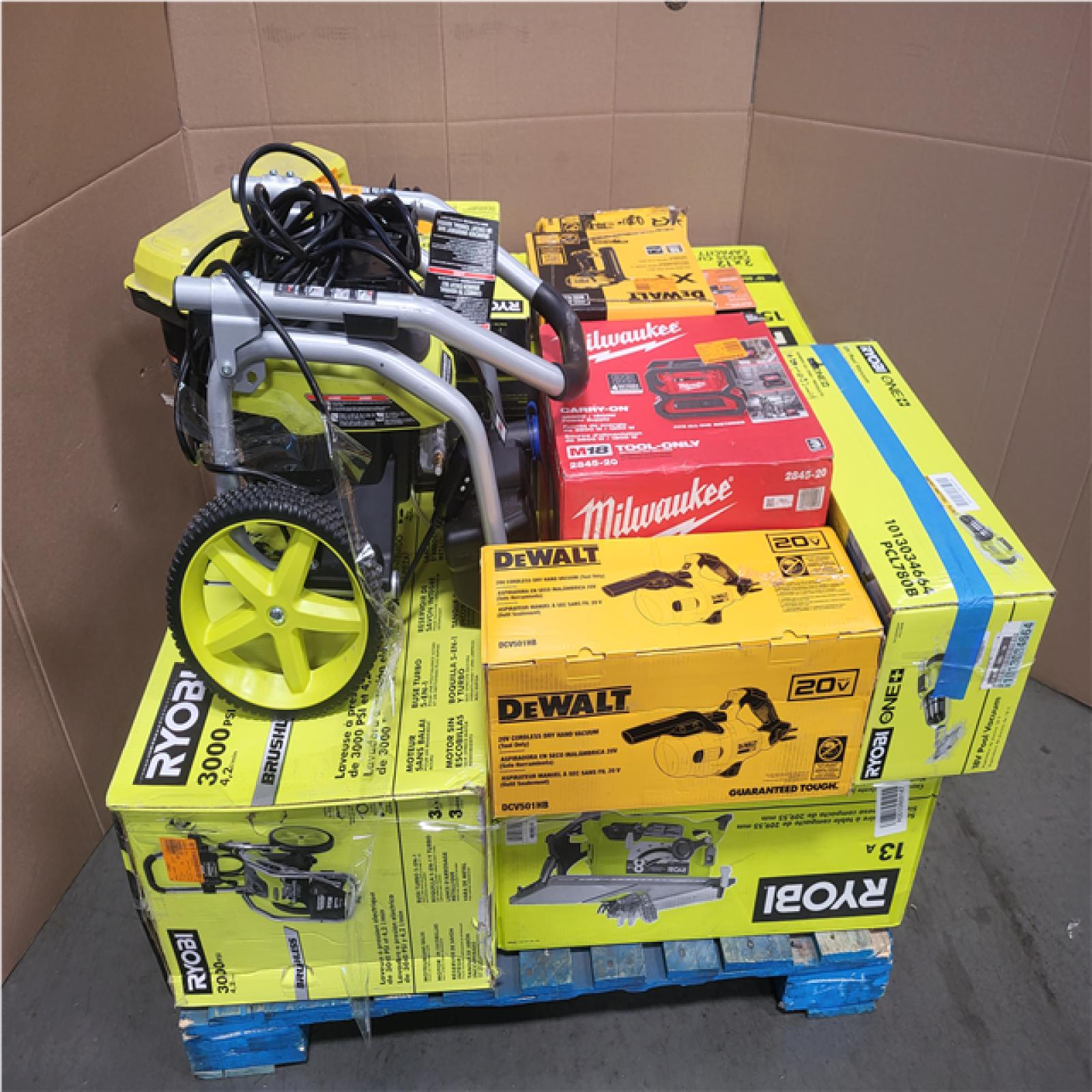 CALIFORNIA AS-IS TOOL PALLET