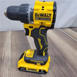 GOOD  DEWALT ATOMIC COMPACT SERIES 20V MAX* Brushless Cordless 1/2 Drill/Driver Kit