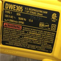 AS-IS DEWALT 12-Amp Corded Reciprocating Saw