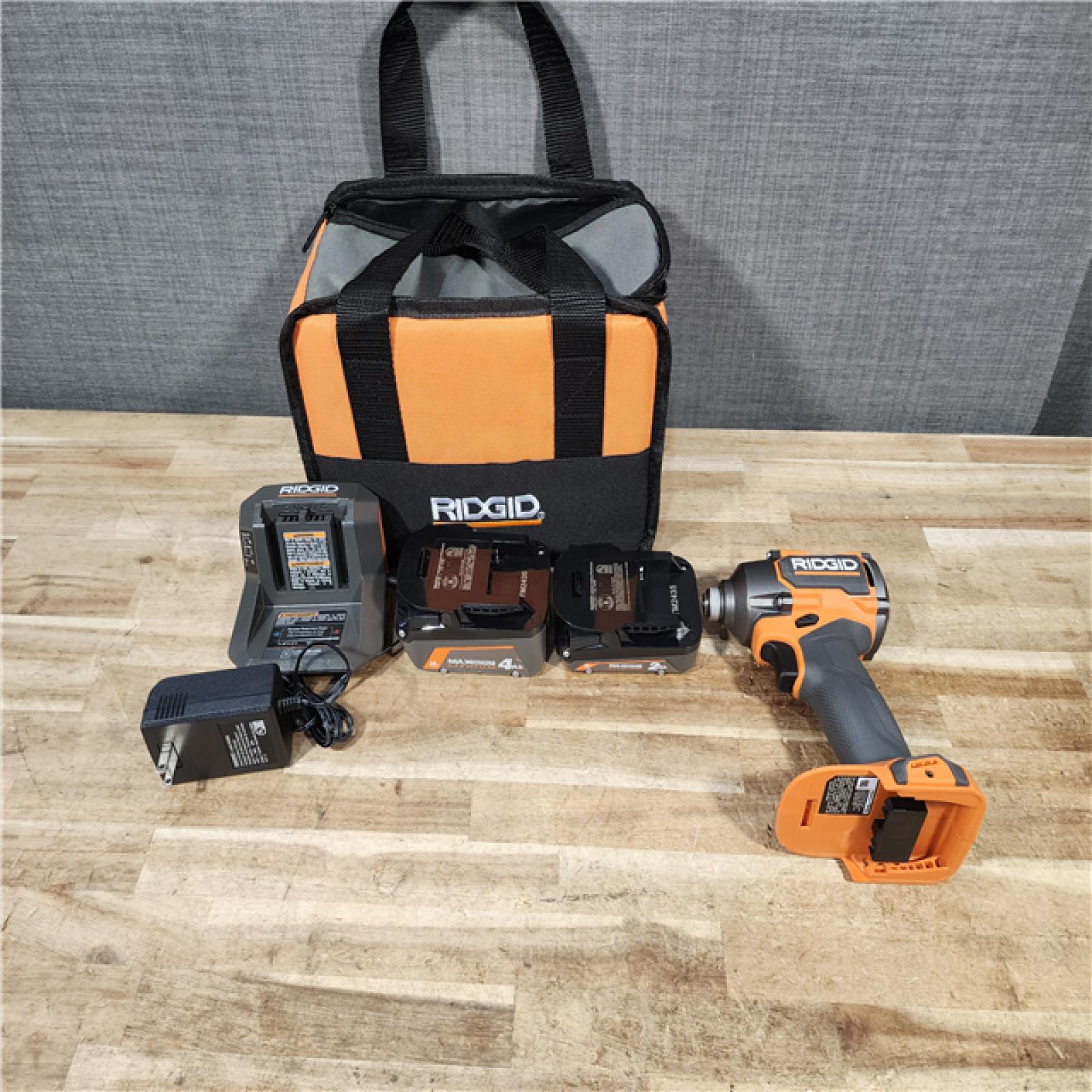 HOUSTON LOCATION - AS - IS 18V Brushless Cordless 3-Speed 1/4 in. Impact Driver COMBO KIT