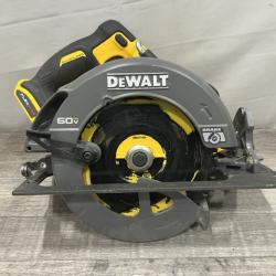AS-IS DEWALT FLEXVOLT 60V MAX Cordless Brushless 7-1/4 in. Circular Saw with Brake (Tool Only)