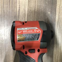 AS-IS Milwaukee FUEL 18V Lithium-Ion Brushless Cordless 1/4 in. Hex Impact Driver (Tool-Only)
