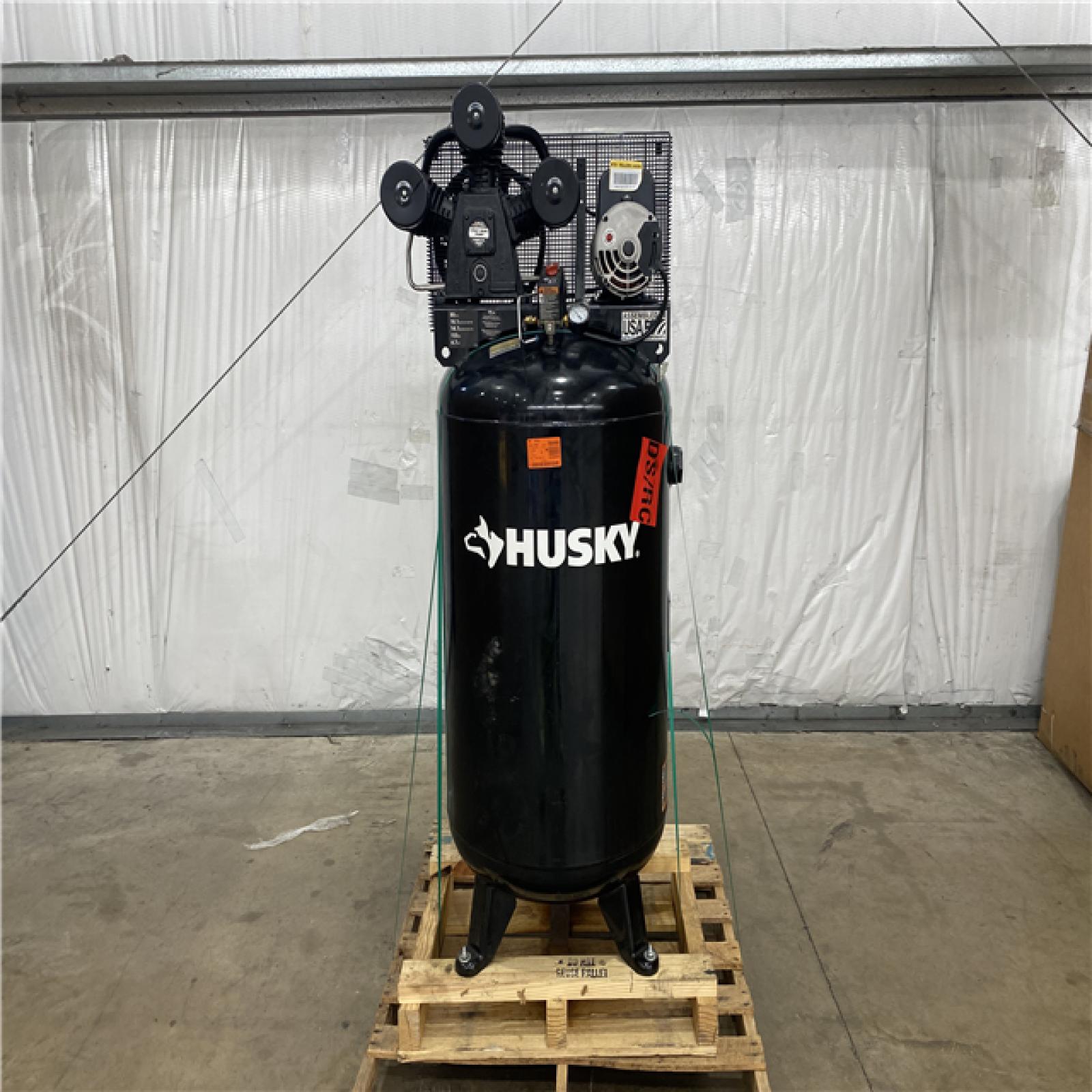 Houston Location AS IS - Husky 80gal Air Compressor