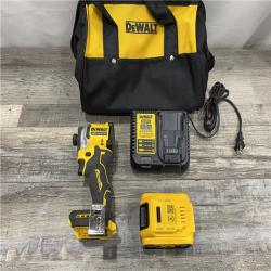 AS-IS DEWALT ATOMIC 20V MAX Lithium-Ion Cordless 1/4 in. Brushless Impact Driver Kit