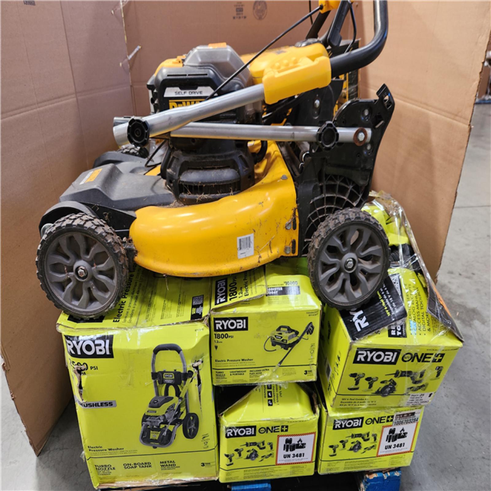 CALIFORNIA AS-IS TOOL PALLET