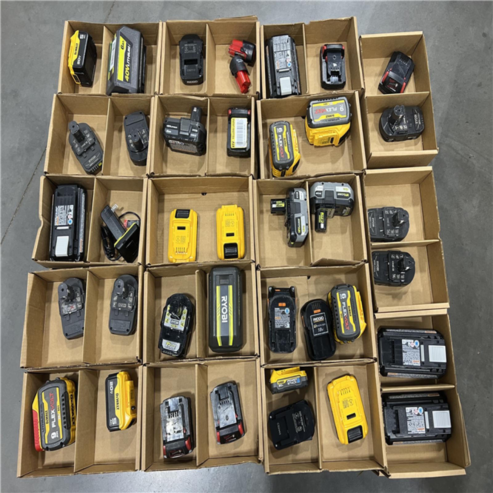 DALLAS LOCATION- AS-IS BATTERY PALLET