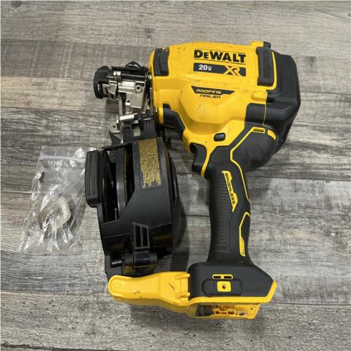 AS-IS DEWALT 20V MAX 15-Degree Electric Cordless Roofing Nailer (Tool Only)