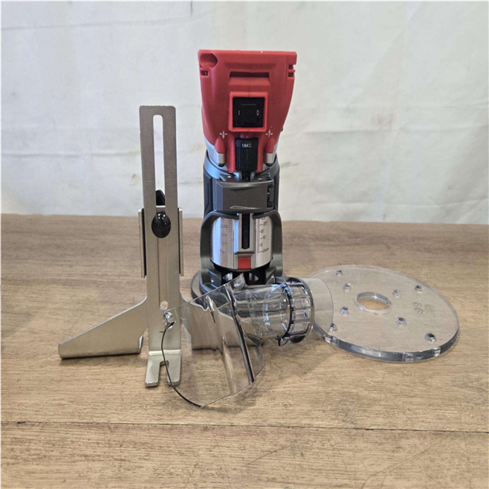 AS-IS Milwaukee FUEL 18V Lithium-Ion Brushless Cordless Compact Router (Tool-Only)