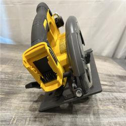 AS-IS DEWALT FLEXVOLT 60V MAX Cordless Brushless 7-1/4 in. Circular Saw with Brake (Tool Only)