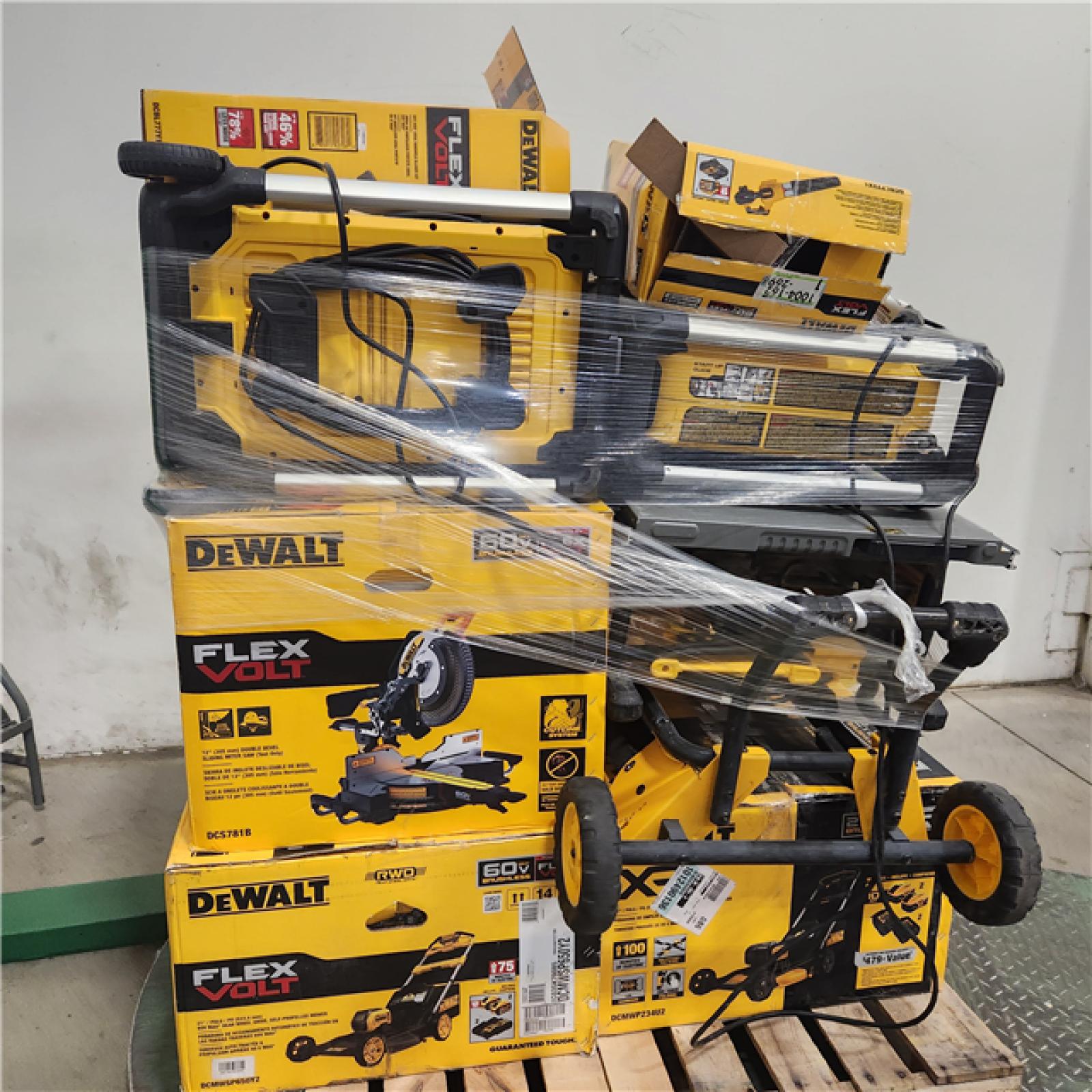 Dallas Location - As-Is DEWALT Tool Pallet