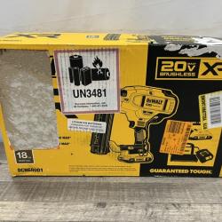 AS-IS DEWALT 20V MAX XR 18 Gauge Brad Nailer Kit