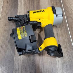 AS-IS DEWALT DW66C-1 2-1/2 Inch 15 Degree Coil Siding and Fencing Nailer