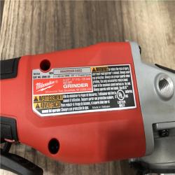 AS-IS Milwaukee 18V Lithium-Ion Brushless Cordless 4-1/2 in./5 in. Grinder w/Paddle Switch (Tool-Only)