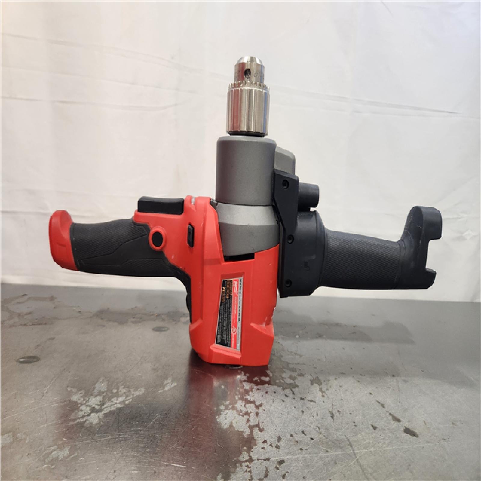 AS-IS- Milwaukee M18 FUEL 18-Volt Lithium-Ion Brushless Cordless 1/2 in. Mud Mixer (Tool-Only)