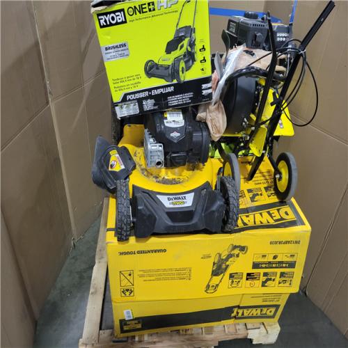 CALIFORNIA AS-IS OUTDOOR POWER EQUIPMENT