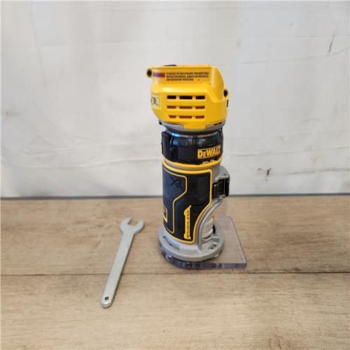 AS-IS- DEWALT 20V MAX XR Lithium-Ion Brushless Cordless Compact Router (Tool Only)