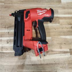 HOUSTON LOCATION - AS-IS (APPEARS LIKE NEW) Milwaukee  FUEL 18-Volt Lithium-Ion Brushless Cordless Gen II 18-Gauge Brad Nailer (Tool-Only)