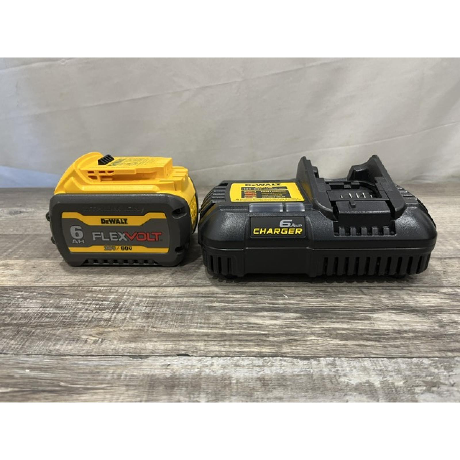 AS-IS DEWALT FLEXVOLT 20V/60V MAX Lithium-Ion 6.0Ah Battery Pack Kit