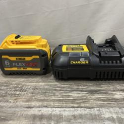 AS-IS DEWALT FLEXVOLT 20V/60V MAX Lithium-Ion 6.0Ah Battery Pack Kit