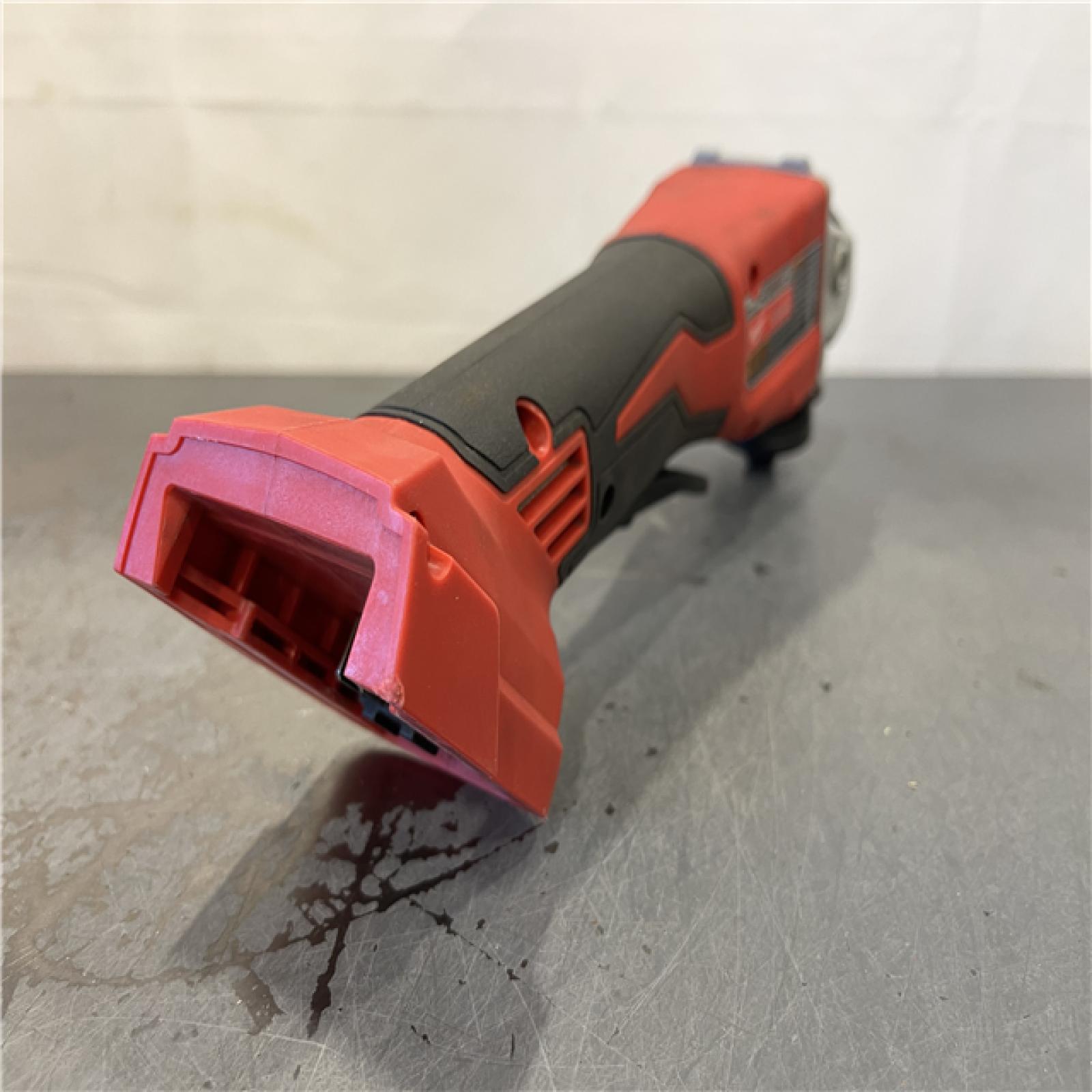 AS-IS - Milwaukee M18 18V Lithium-Ion Brushless Cordless 4-1/2 in./5 in. Grinder w/Paddle Switch